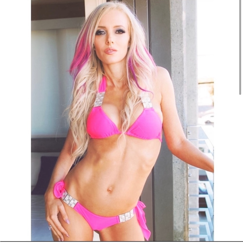 Pink or Blue Embellished Bikini ๐ - Picture 8 of 8